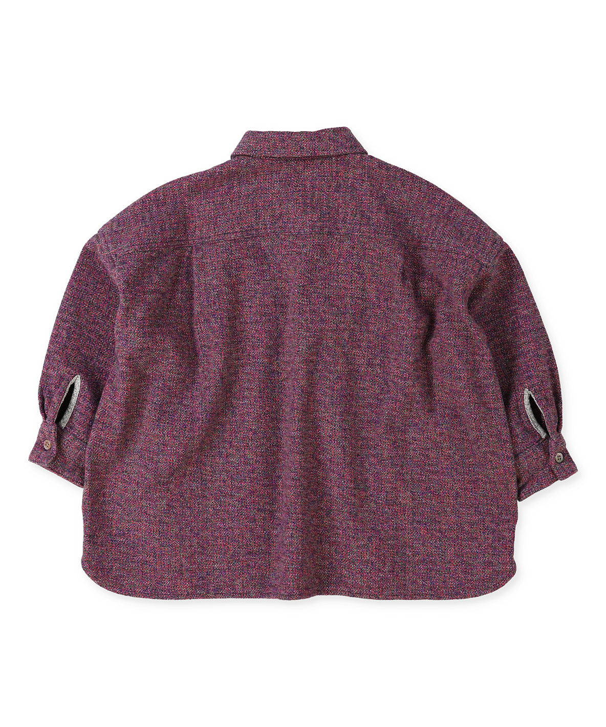 Tweed Cotton Melange Shirt(LADIES)