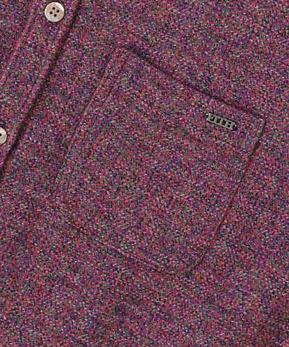 Tweed Cotton Melange Shirt(LADIES)