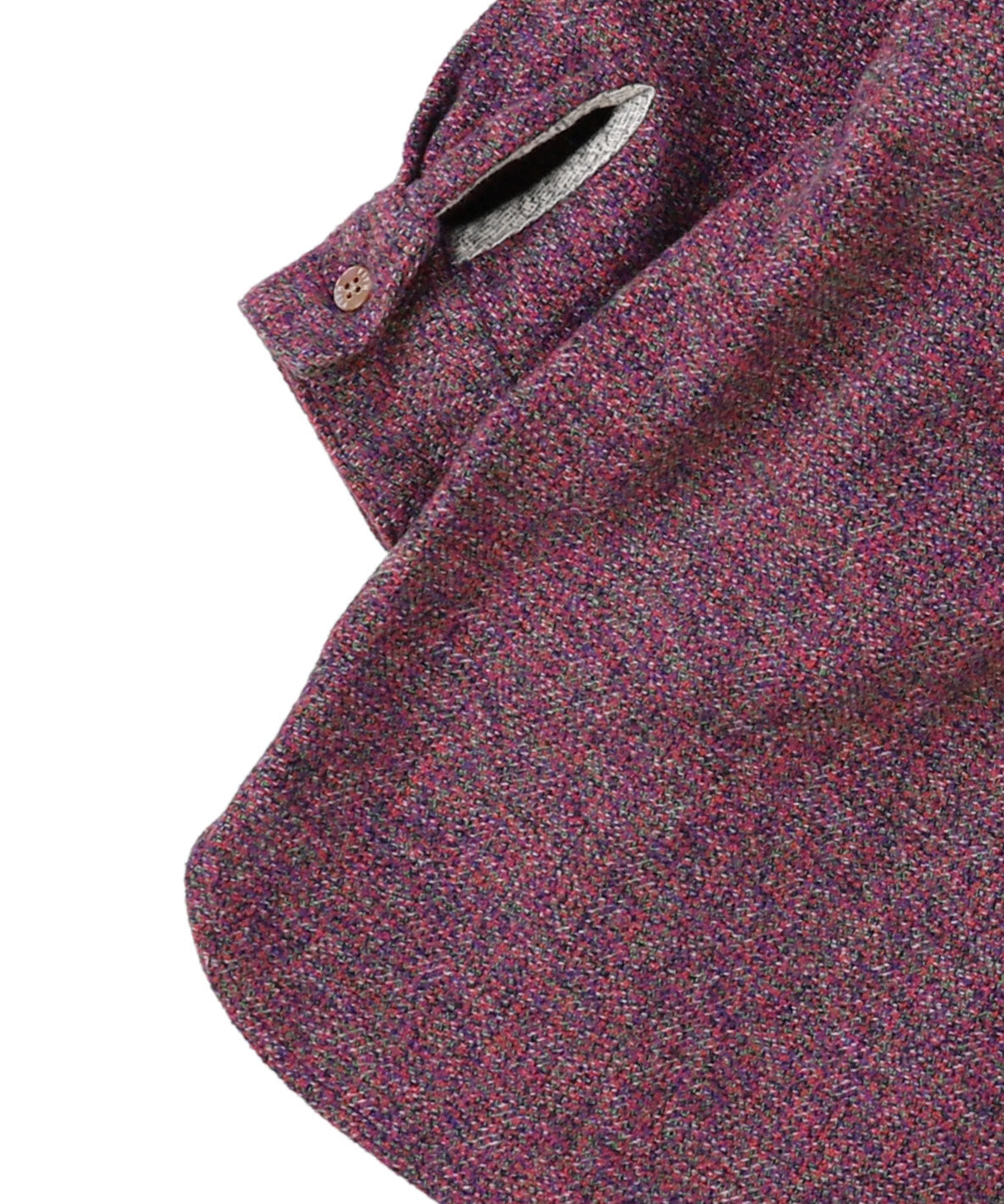 Tweed Cotton Melange Shirt(LADIES)