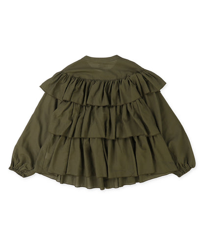 Cotton Chiffon Dobby Blouse(LADIES)