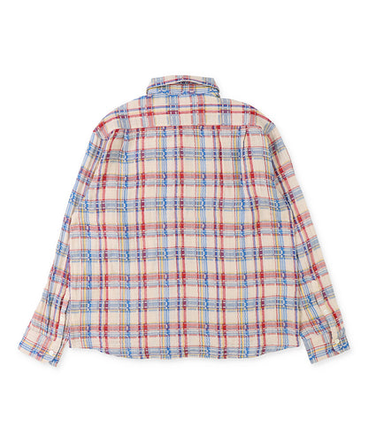 Double-weave Plaid Shirt(LADIES)