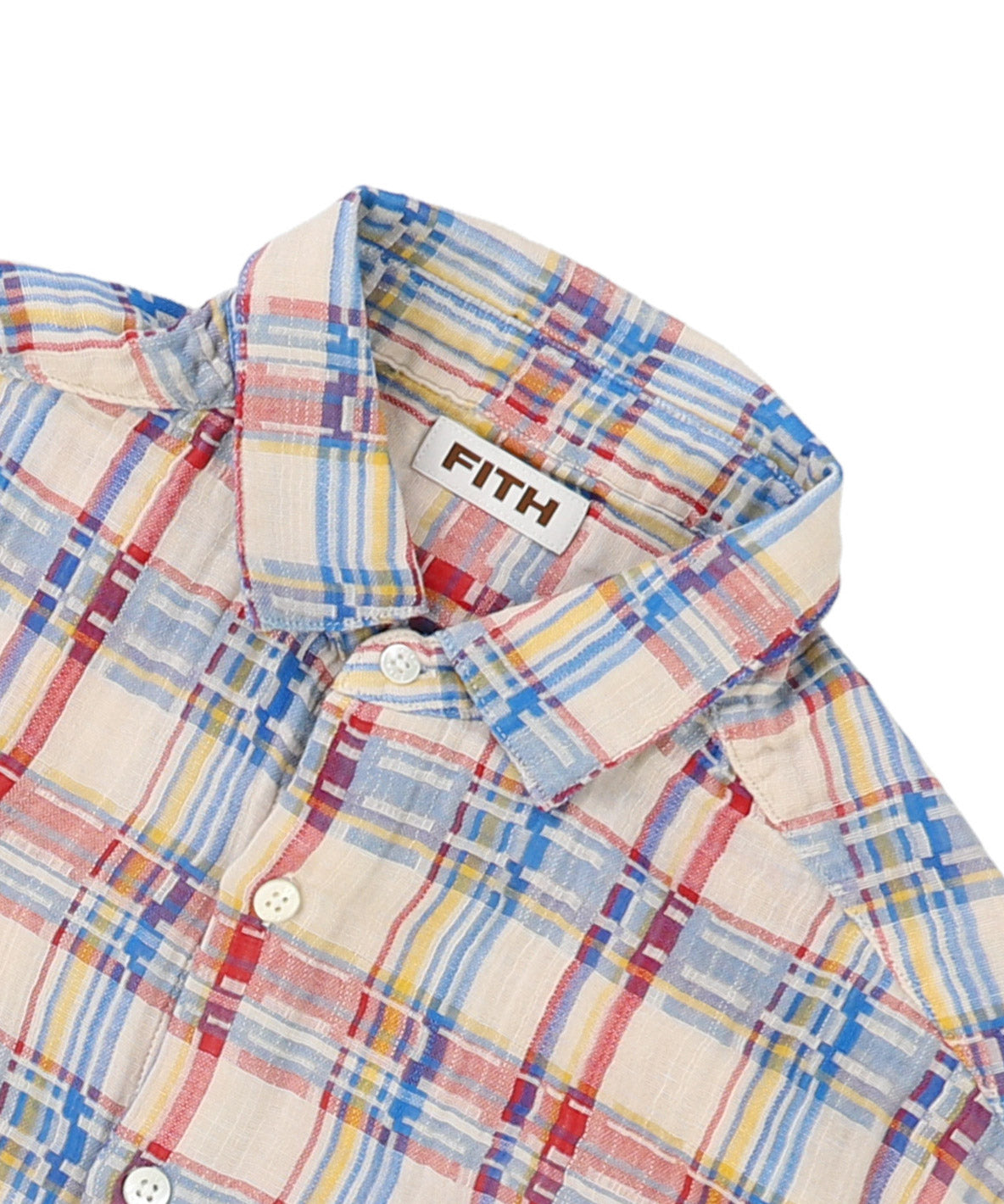 Double-weave Plaid Shirt(LADIES)