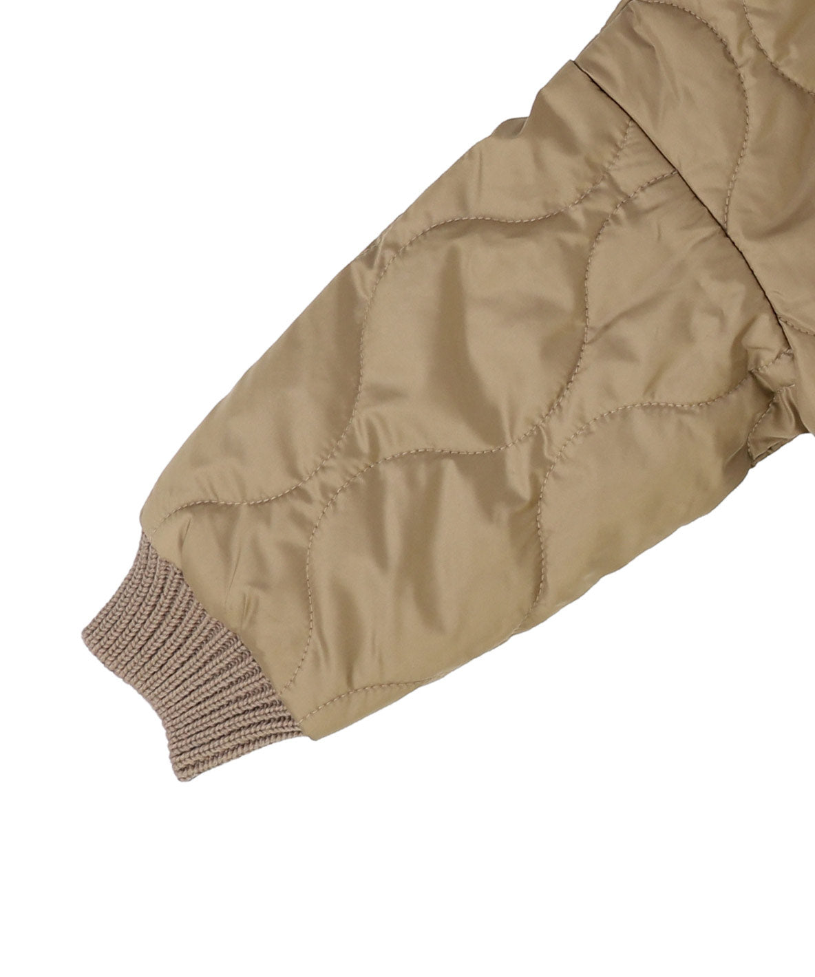 Knit Quilted Blouson