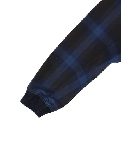 Cotton Nep Plaid Blouson(LADIES)