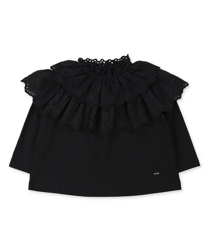 Lacy Smocked Tee