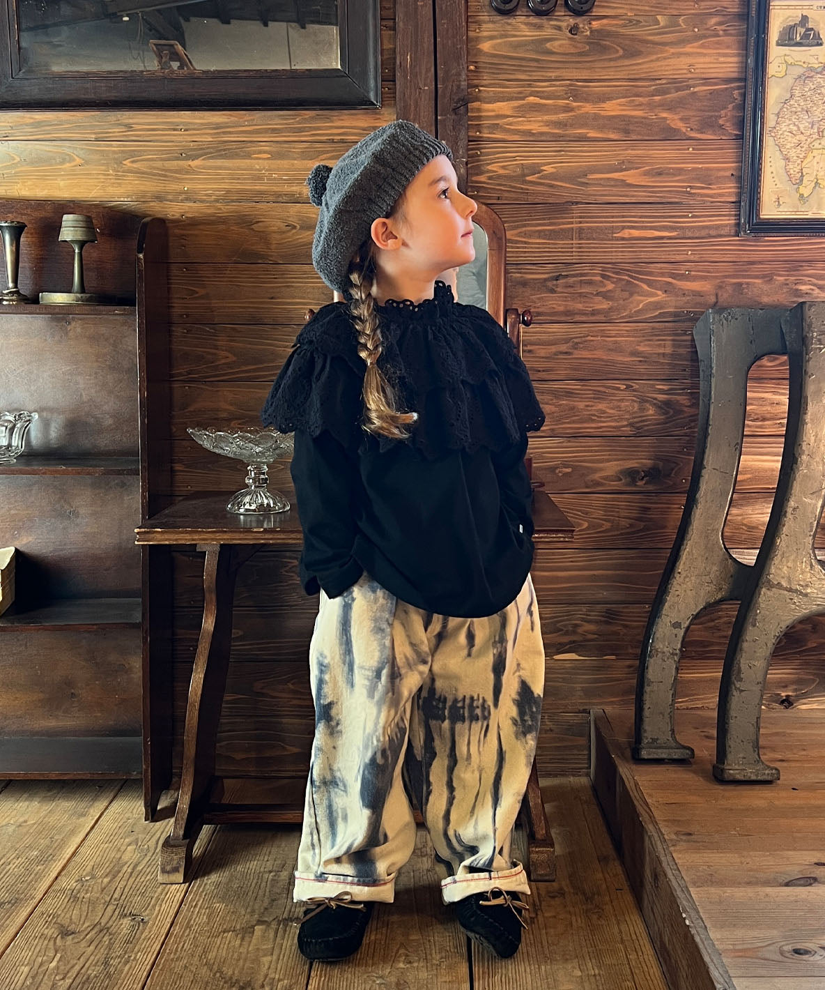 Lacy Smocked Tee