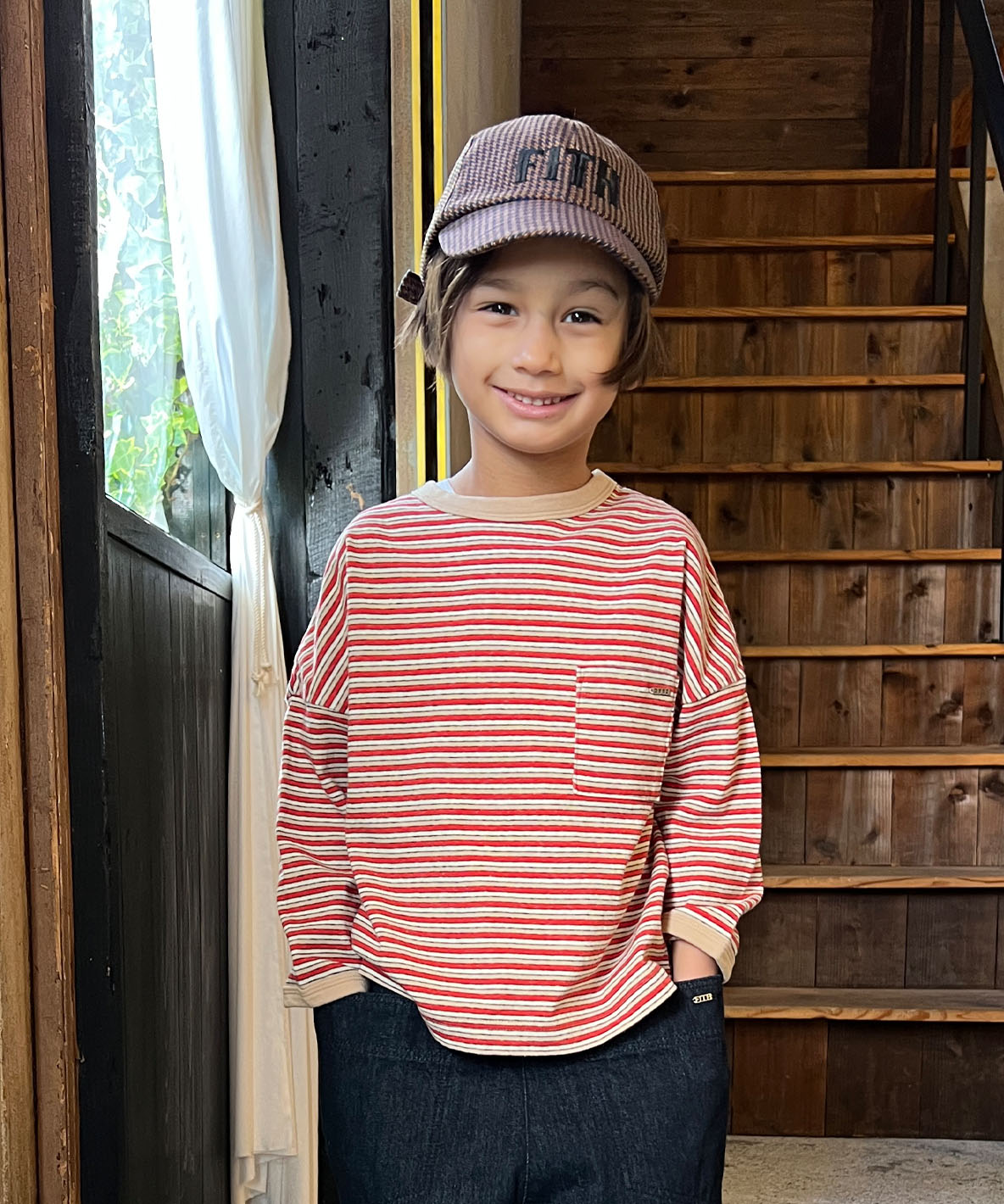 Multi Striped Long Sleeve Tee