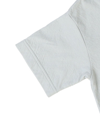 Feather Knit Double Cloth Logo Tee