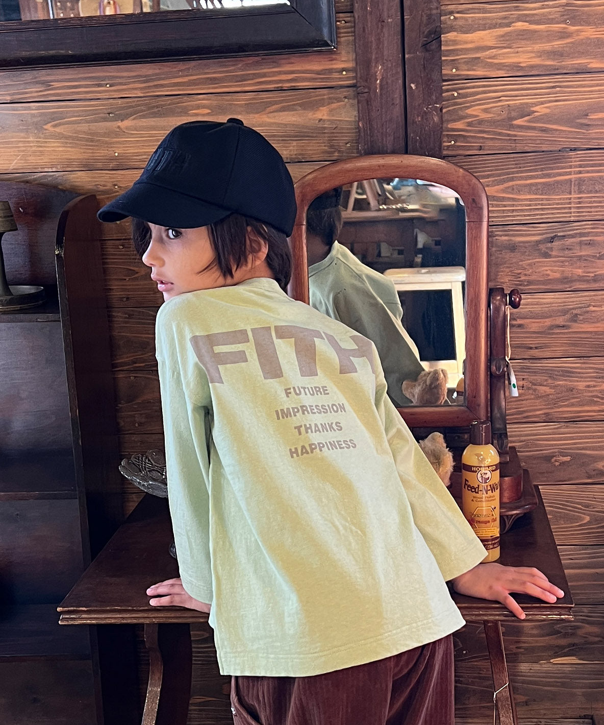 Back Logo Long Sleeve Tee