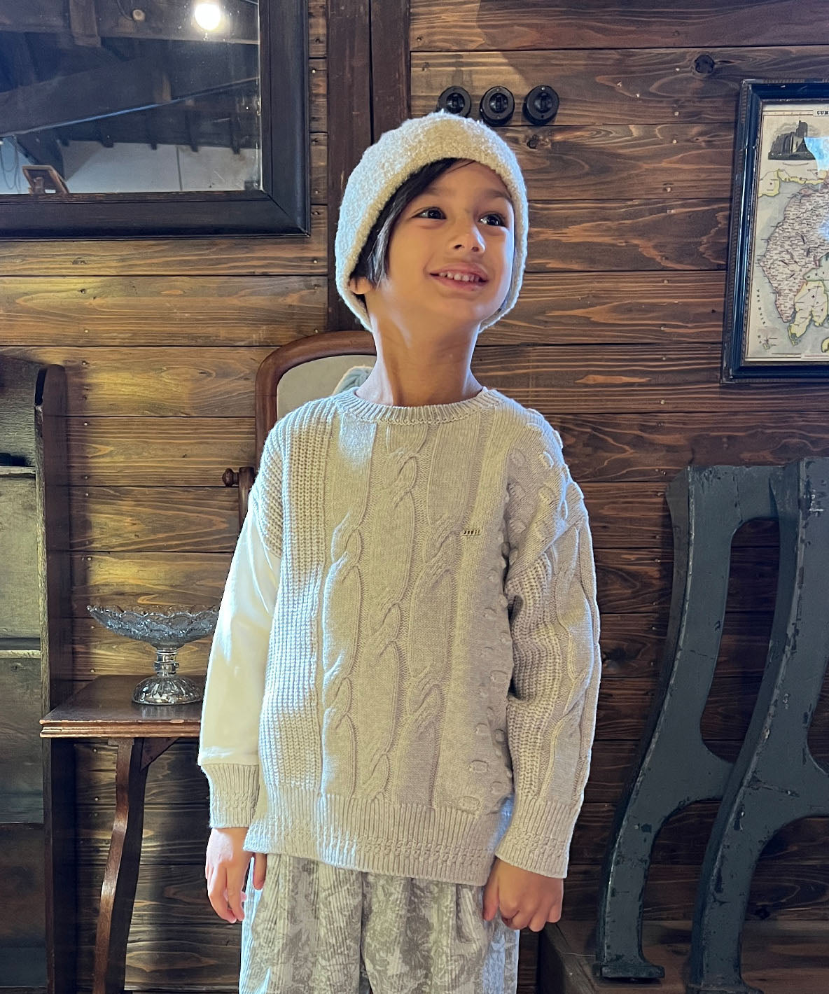 Pile Knit Sweater