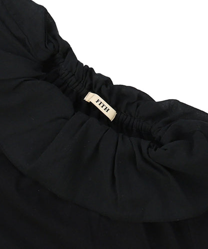 High Gauge Frill Collar Tee