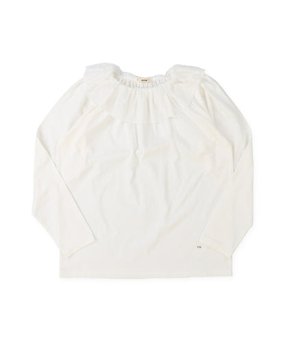 High Gauge Frill Collar Tee(LADIES)