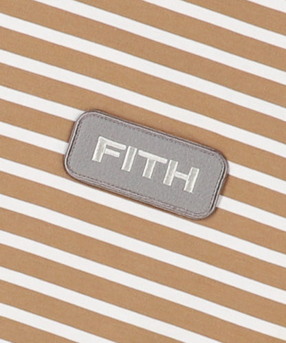Striped Patch Long Sleeve Tee(LADIES)