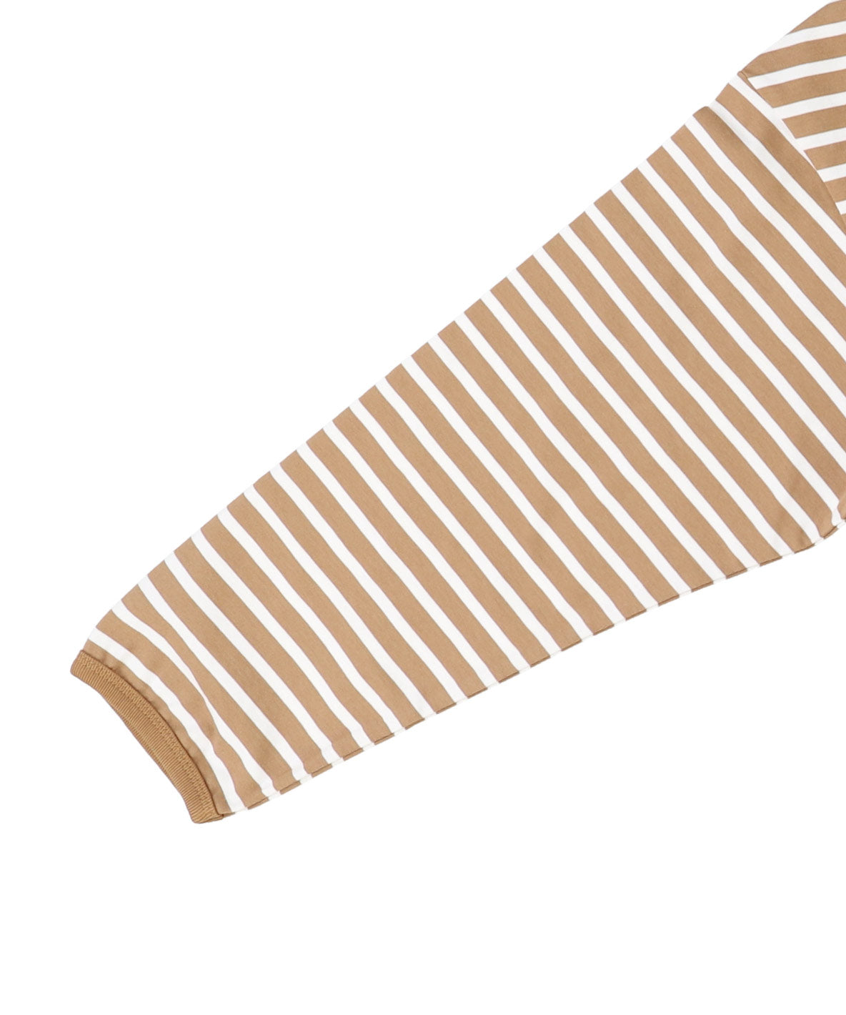 Striped Patch Long Sleeve Tee(LADIES)
