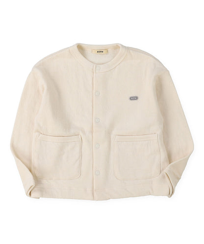 Melange Double Cloth Cardigan