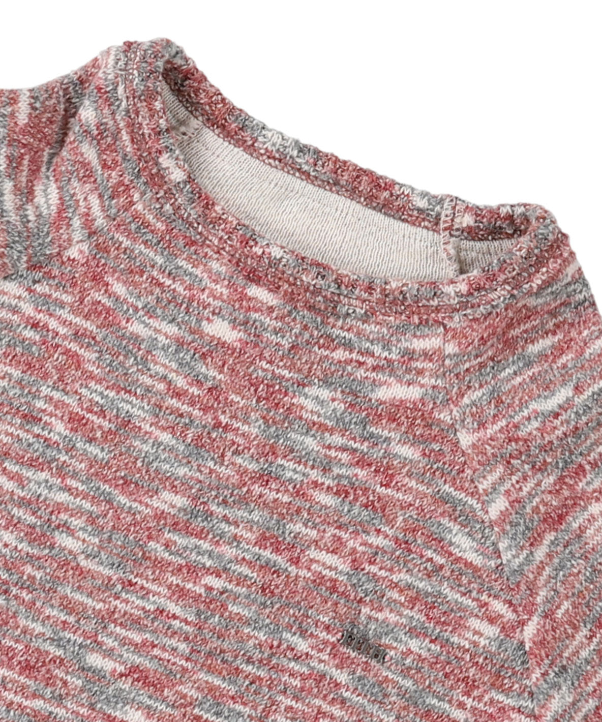Double Cloth Mockneck Tee