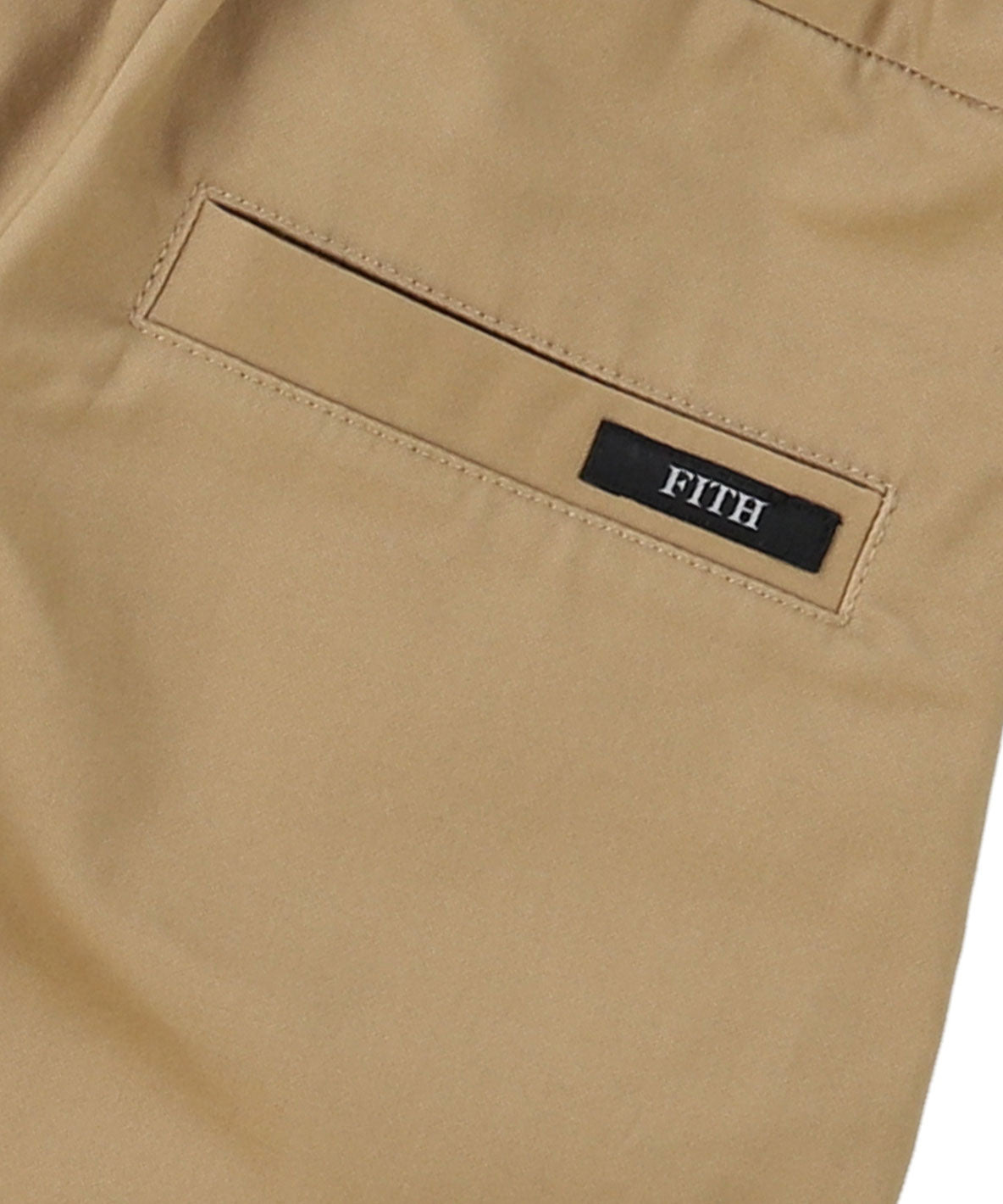 Peach Serge Tuck Pants