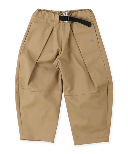 Peach Serge Tuck Pants