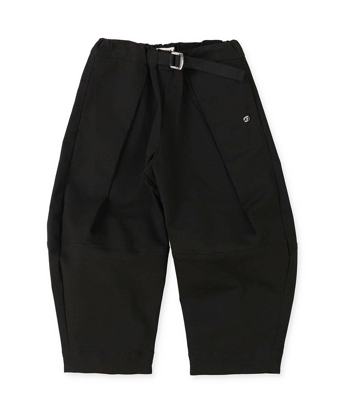 Peach Serge Tuck Pants