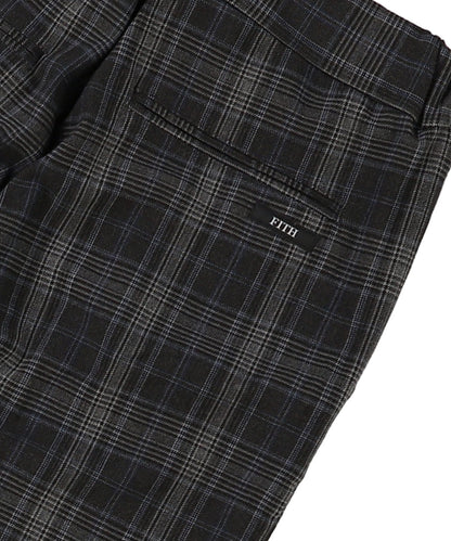 Cosmical Warm Glencheck Pants(LADIES)
