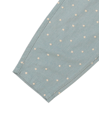 Embroidered Dot Pants(LADIES)