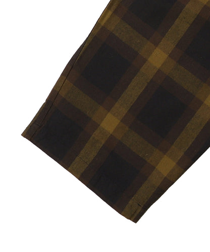 Cotton Nep Plaid Pants(LADIES)