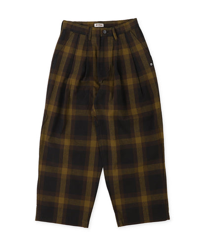 Cotton Nep Plaid Pants(LADIES)