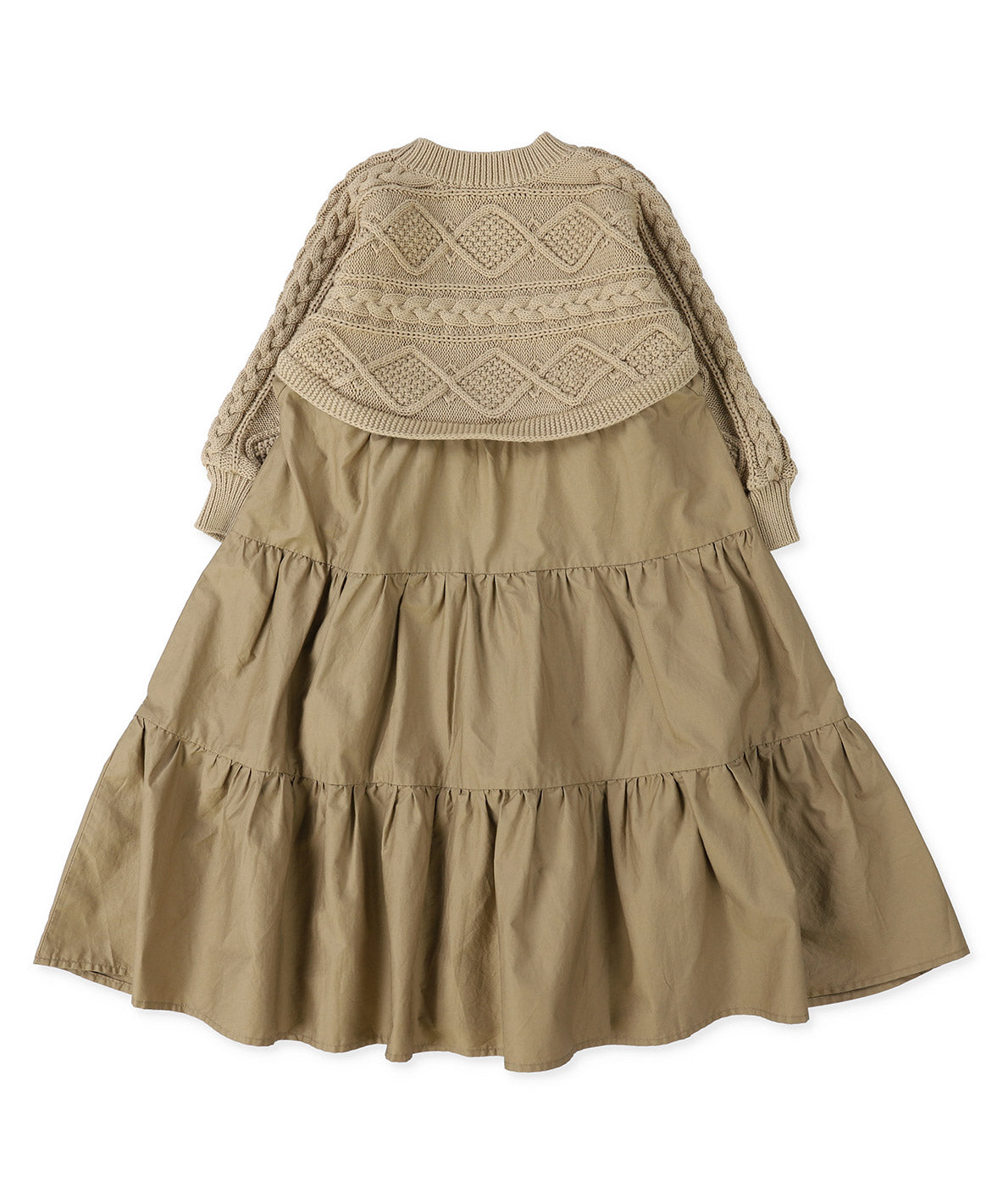 Docking Tiered Dress(LADIES)