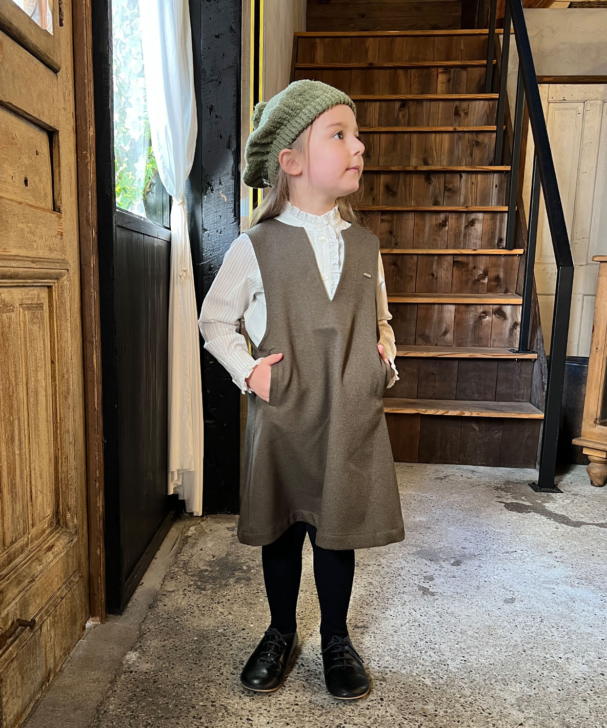 Wool Carsey Dress