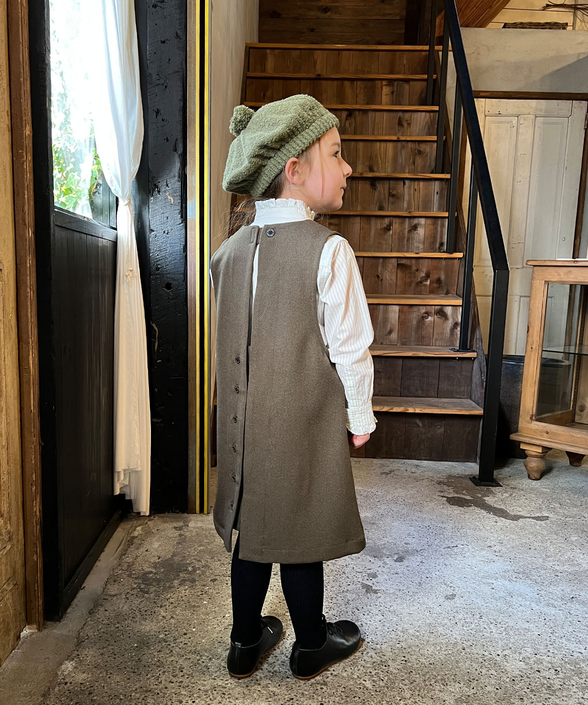 Wool Carsey Dress