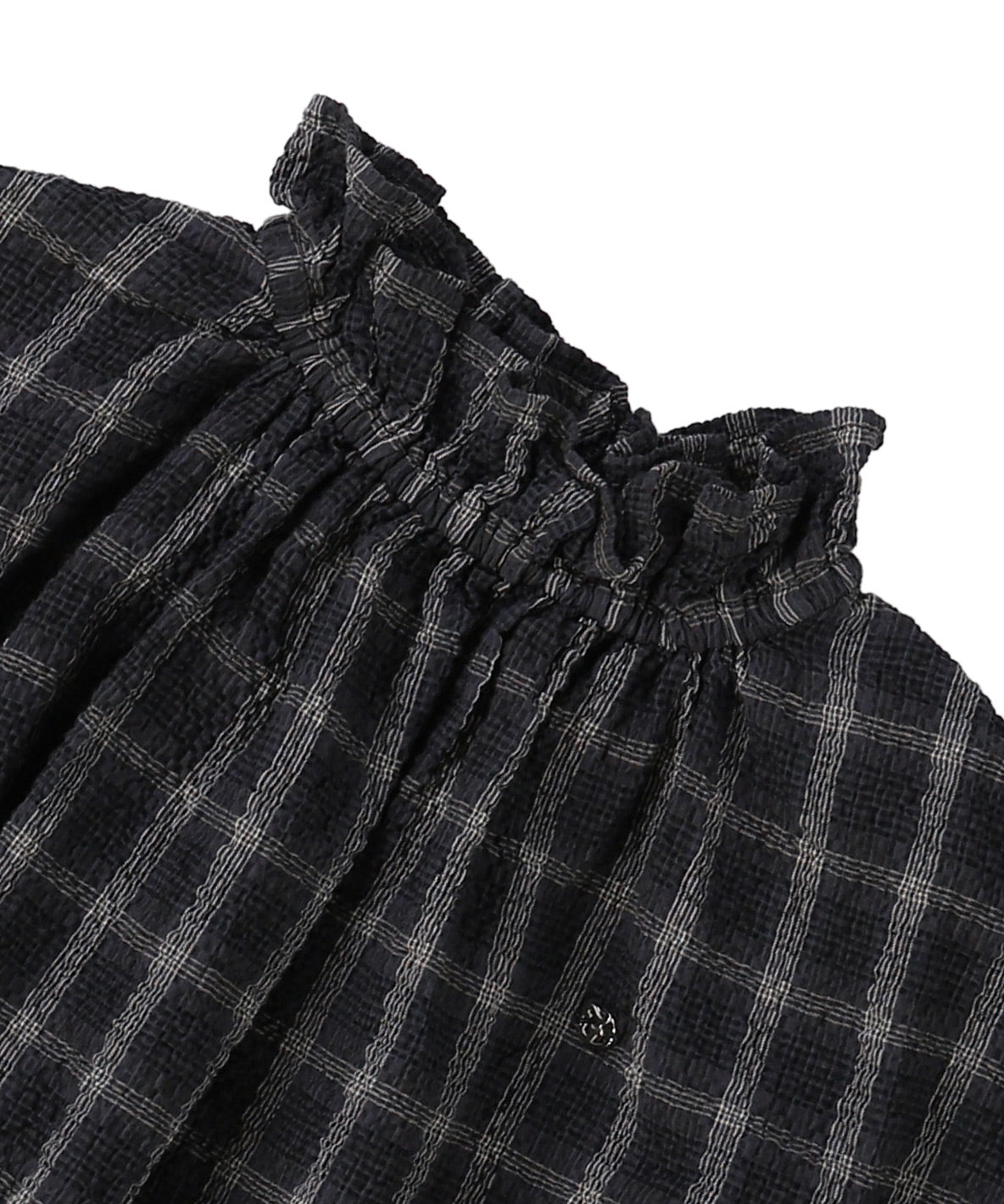 Airy Cotton Seersucker Gathered Pullover(LADIES)