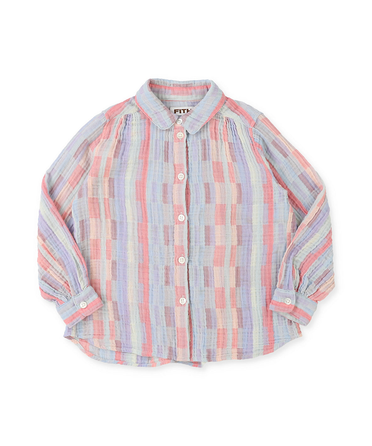 Striped Double Cloth Blouse