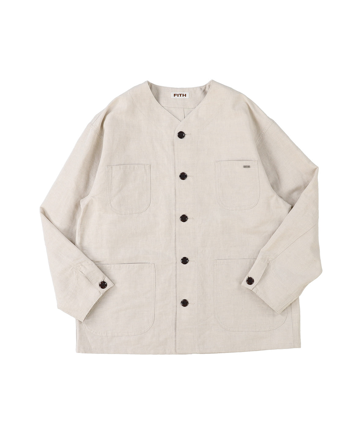 Cotton Linen Weather Cloth Long Sleeve Jacket(LADIES)