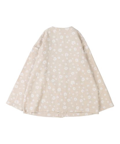 Floral Cotton Linen Jacket(LADIES)