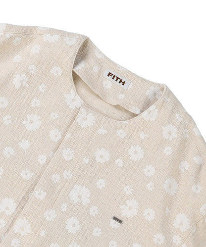 Floral Cotton Linen Jacket(LADIES)
