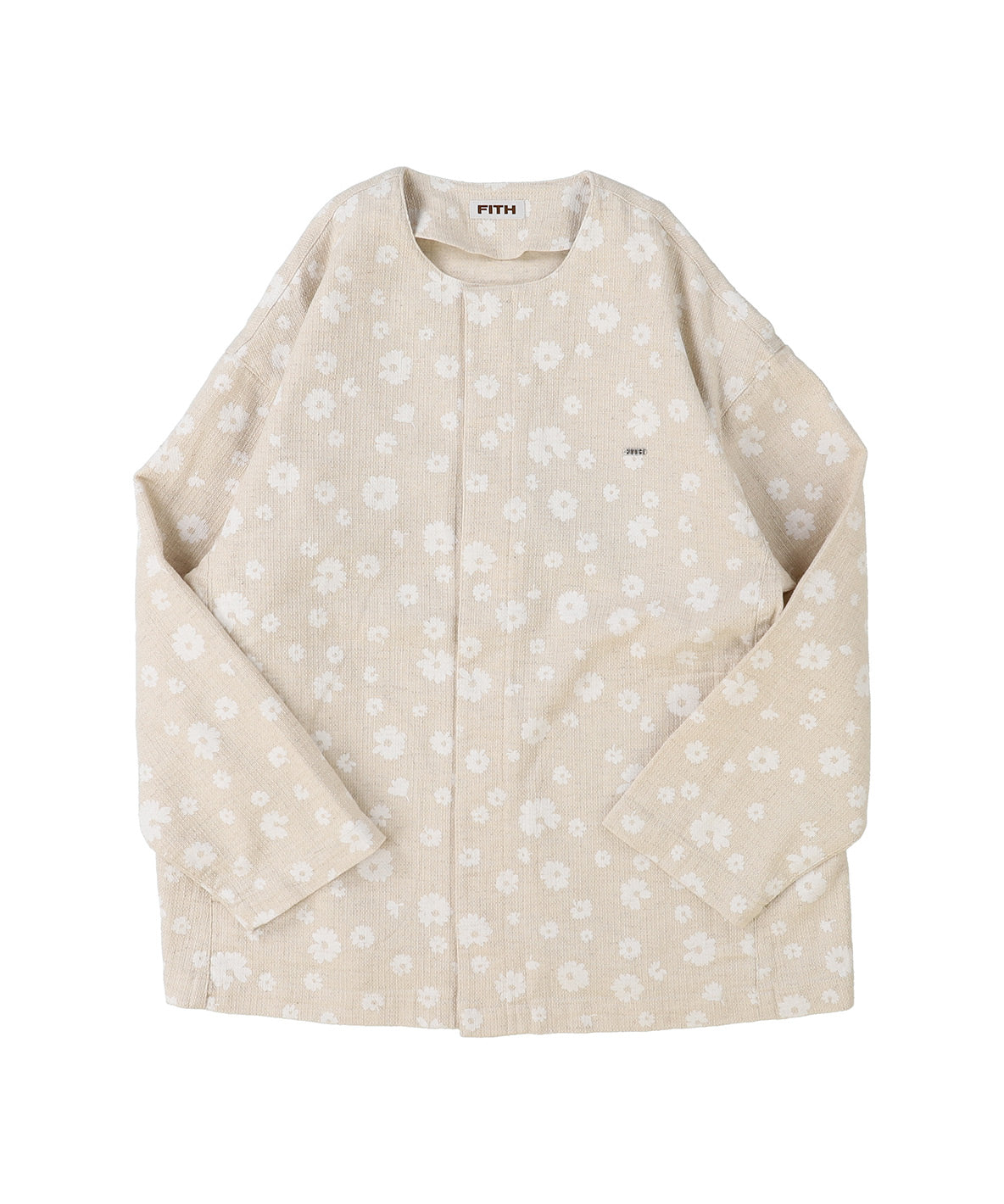 Floral Cotton Linen Jacket(LADIES)