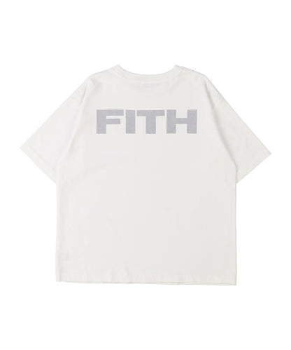 Smooth Cotton Jersey Back Logo Tee(LADIES)