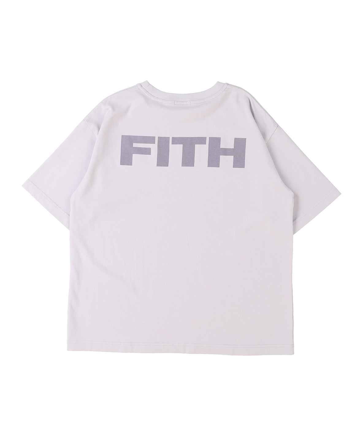 Smooth Cotton Jersey Back Logo Tee(LADIES)
