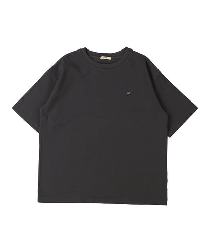 Smooth Cotton Jersey Back Logo Tee(LADIES)