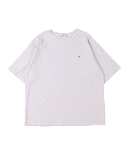 Smooth Cotton Jersey Back Logo Tee(LADIES)