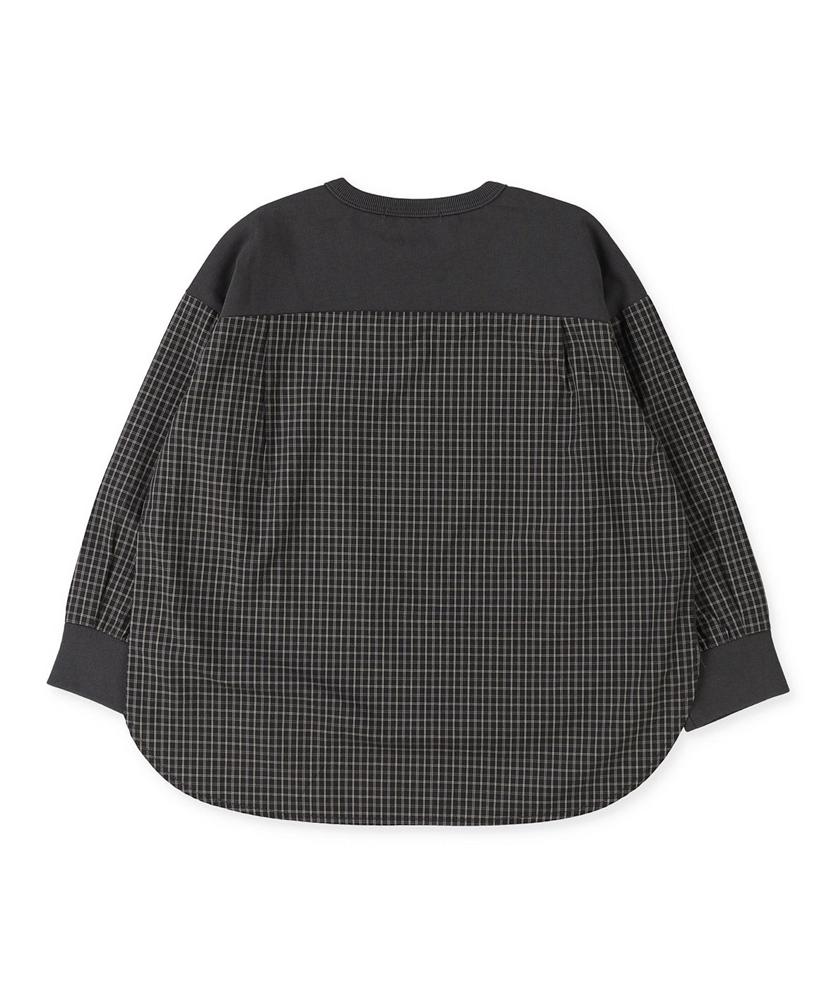 Smooth Cotton Jersey and Striped Long Sleeve Tee