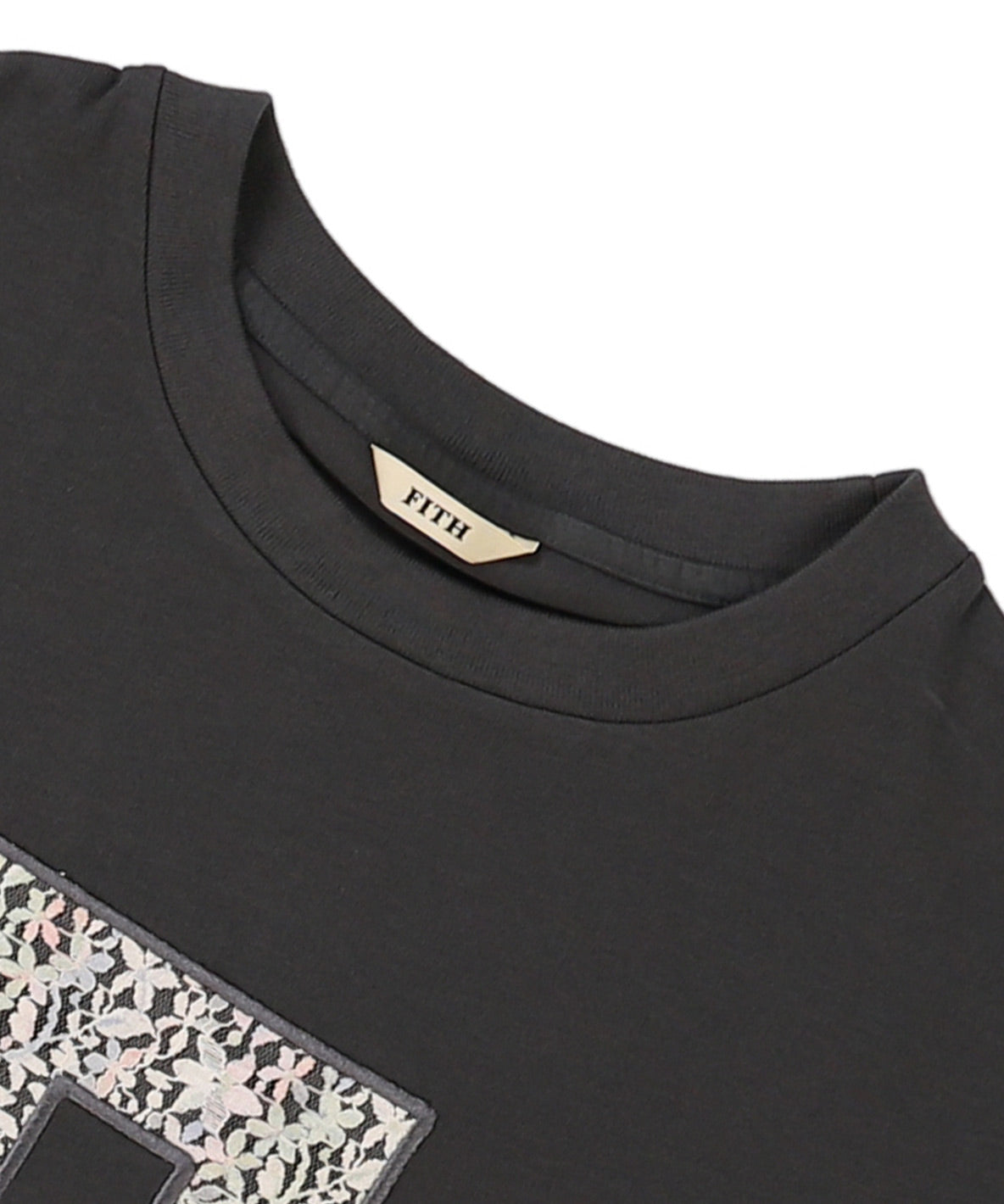 Smooth Cotton Jersey F Logo Tee(LADIES)