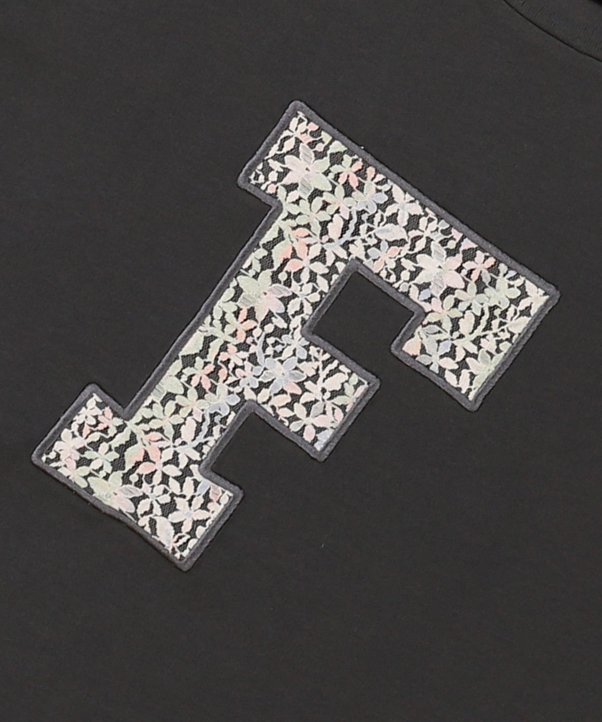 Smooth Cotton Jersey F Logo Tee(LADIES)