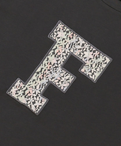 Smooth Cotton Jersey F Logo Tee(LADIES)