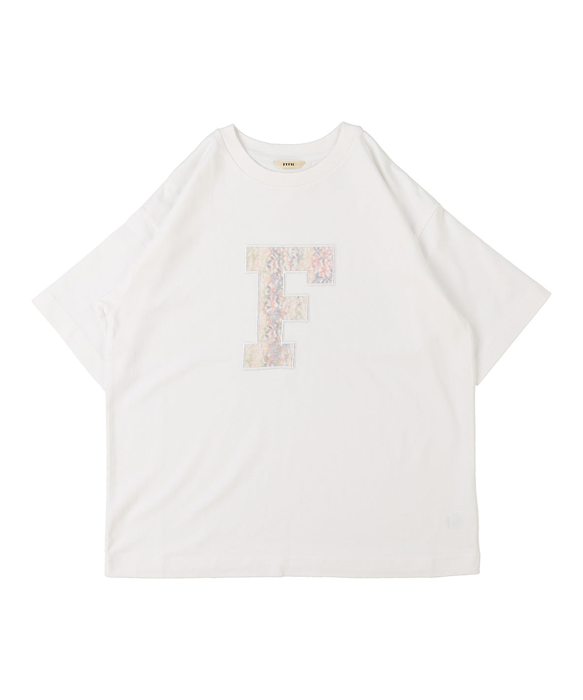 Smooth Cotton Jersey F Logo Tee(LADIES)