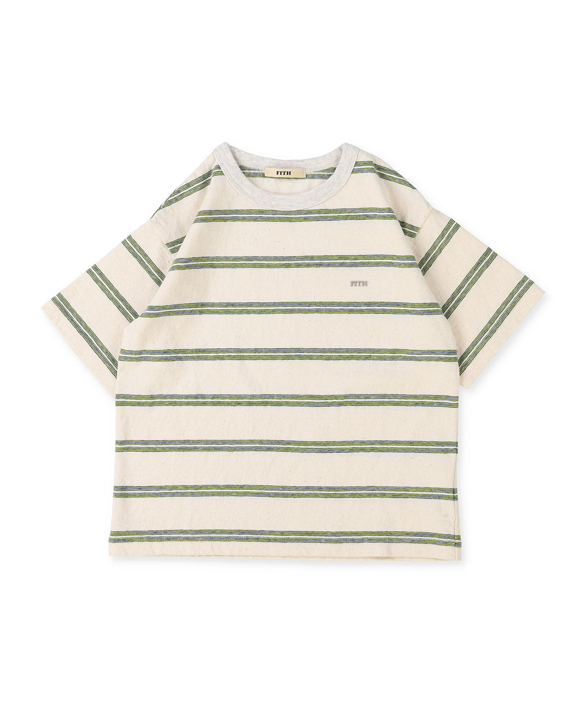 Recycled Cotton Striped Tee