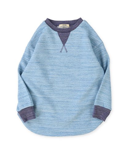 Spec-dyed Pile Long Sleeve Sweatshirt(LADIES)