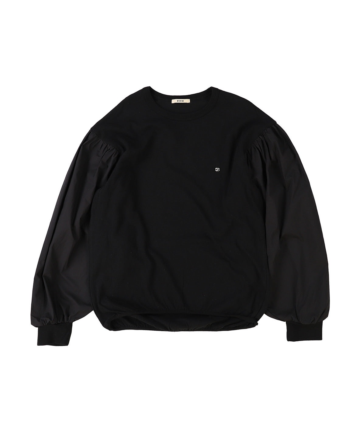 Ballooned Sleeve Long Sleeve Pullover(LADIES)