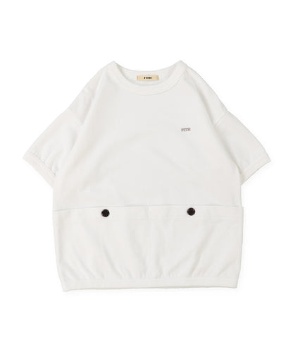 Smooth Cotton Jersey Pocket Tee