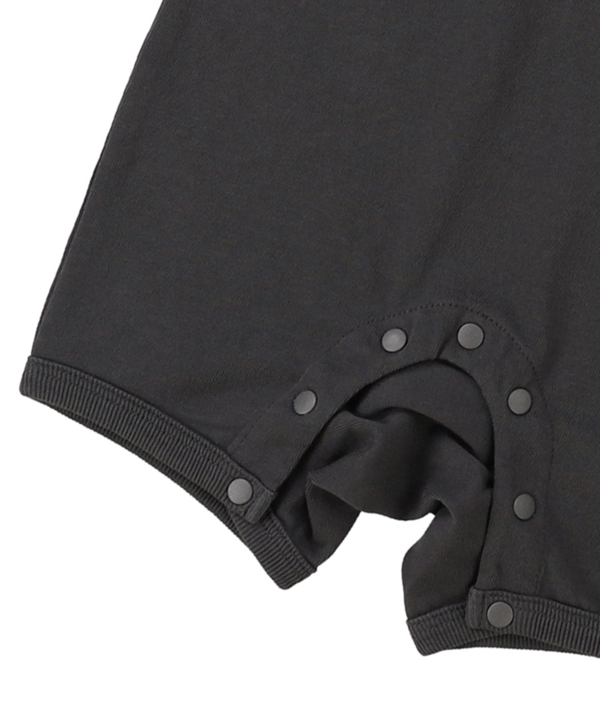 Baby Smooth Cotton Jersey Back Logo Rompers